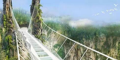 关注众信旅游不过,想想很多游客爬着走过玻璃栈道,这次张家界玻璃桥将